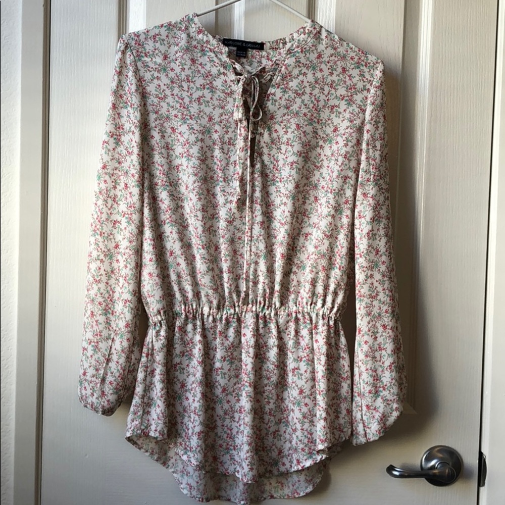 Floral blouse